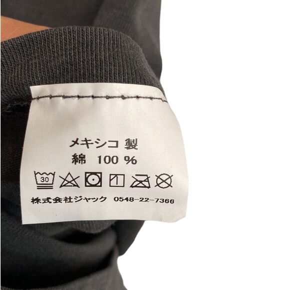 Stussy LSD Tribe Short Sleeve T-Shirt Tee in Black Graphic Crewneck Peace Sign - Picture 10 of 13